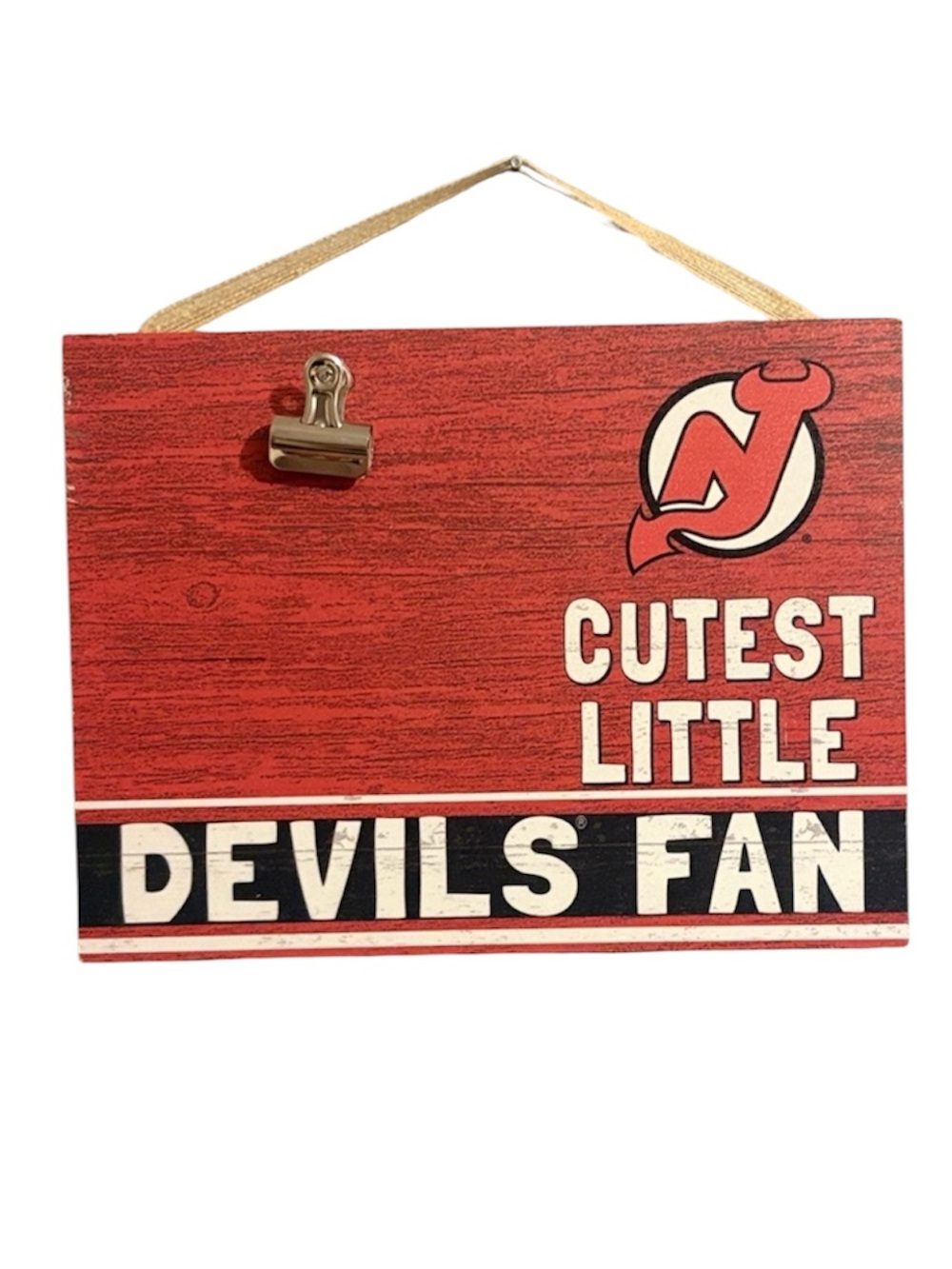 New Jersey Devils Wall Sign